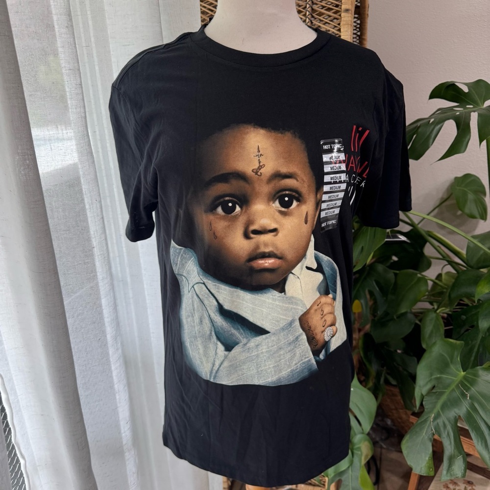 NWT Lil Wayne Tha Carter‎ Black Graphic Mens T-Shirt